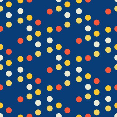 Dairesel simetrisi renkler seamless modeli