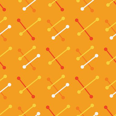 Vintage Uzay macera seamless modeli