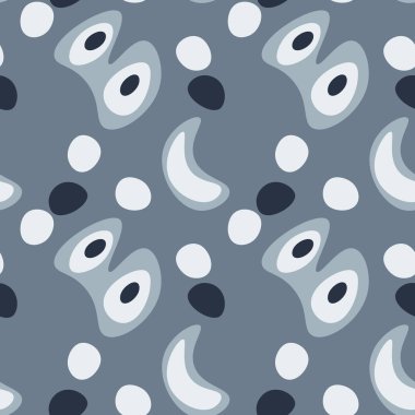 Dehşet içinde karanlık seamless modeli