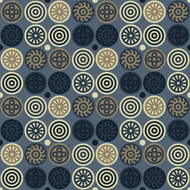 Şifreli semboller seamless modeli