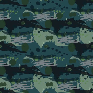 Lekeleri ve boya Dikişsiz desen