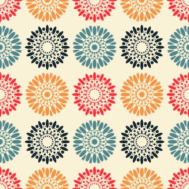 Galaxy çiçek seamless modeli