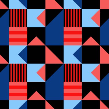 Ülke bayrakları soyut seamless modeli