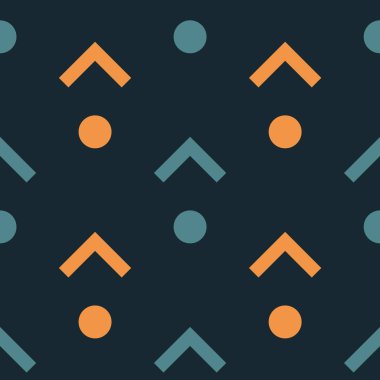 Orman grafik seamless modeli