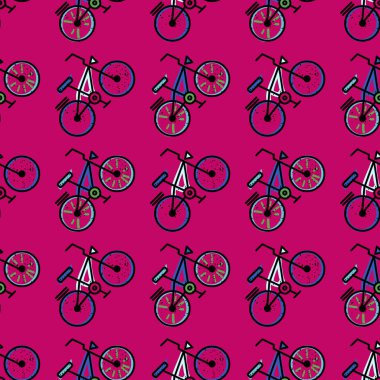 Bisiklet seamless modeli