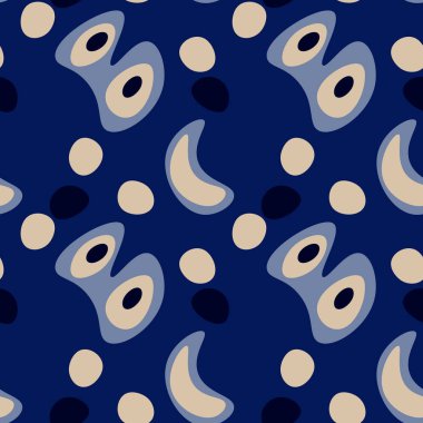 Dehşet içinde karanlık seamless modeli