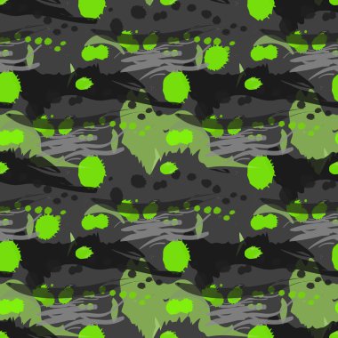 Lekeleri ve boya Dikişsiz desen