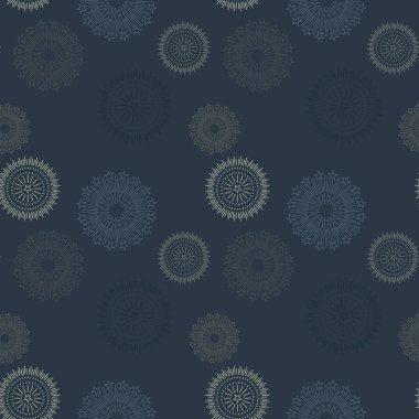 Havai fişek yanılsama seamless modeli