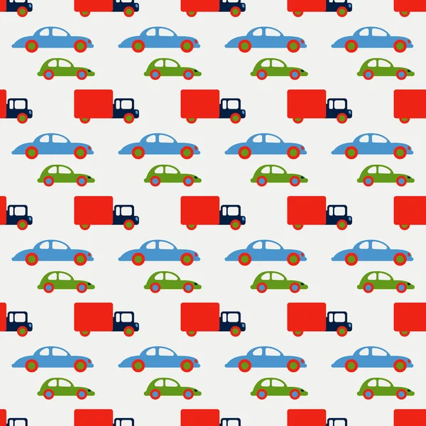 City traffic seamless pattern