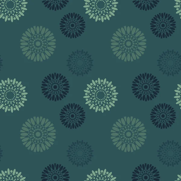Fleurs universelles motif sans couture — Image vectorielle