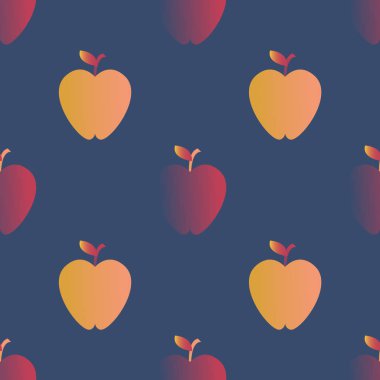 Apple gradient seamless modeli