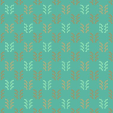 Geometrik orman seamless modeli