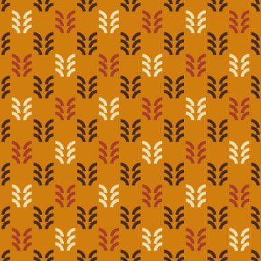 Geometrik orman seamless modeli