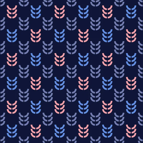 Seigle motif sans couture graphique — Image vectorielle
