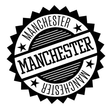 Manchester siyah beyaz rozet