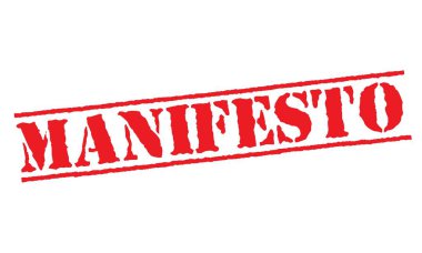 Manifesto tipografik damgası