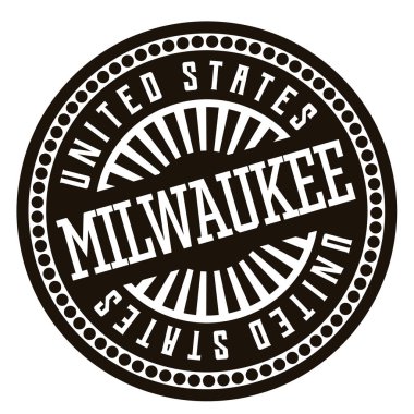 Milwaukee siyah beyaz rozet