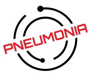 Pnömoni tipografik damgası