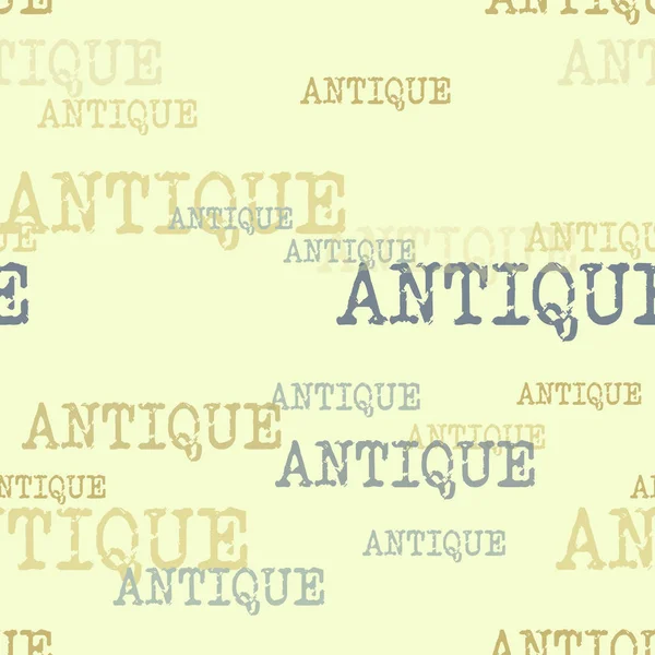 Античний типографіки візерунком — стоковий вектор
