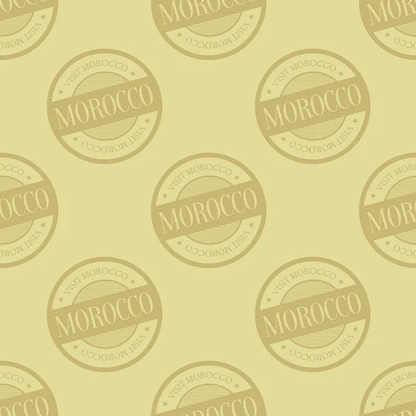 Maroc Modèle sans couture — Image vectorielle