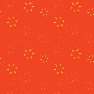 Dikişsiz desen solma ince yıldız