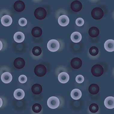 3D düşen daire seamless modeli