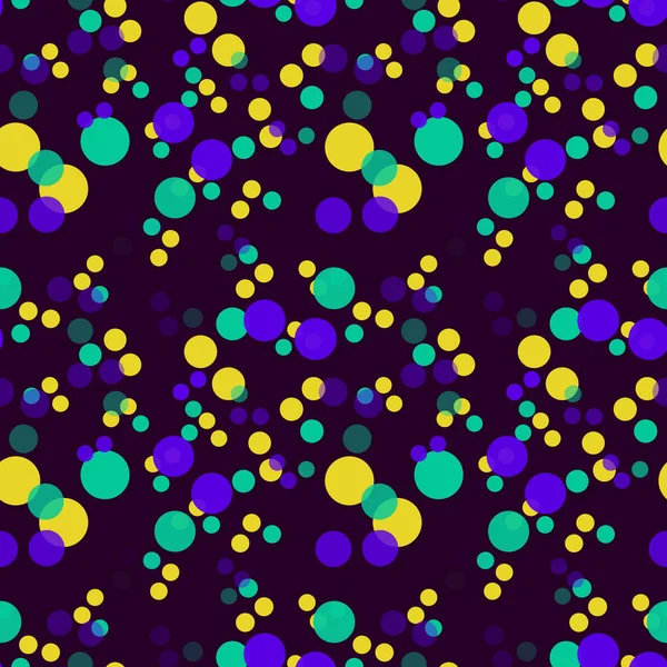 Confettis de célébration motif sans couture — Image vectorielle
