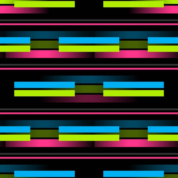 3D-patroon voor horizontale lijnen-naadloze — Stockvector
