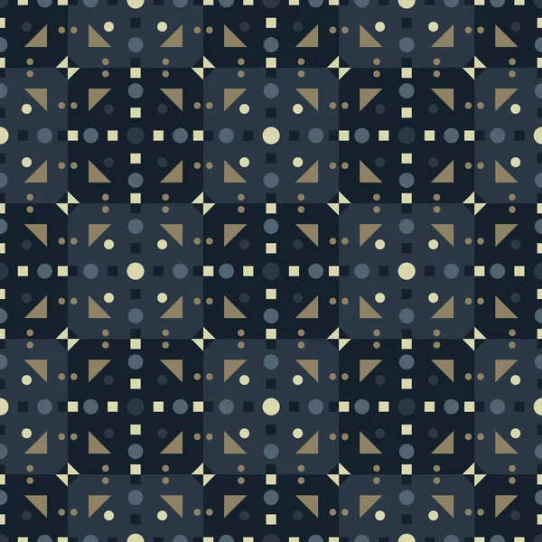 Naadloze patroon van abstracte tegels — Stockvector