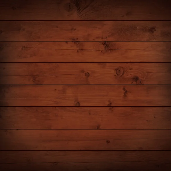 Dark grunge brown wooden planks, tabletop, floor surface — Stock Photo, Image