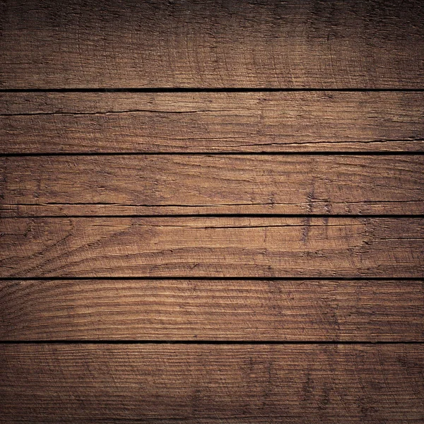 Planches de bois marron, dessus de table, surface de plancher ou mur . — Photo