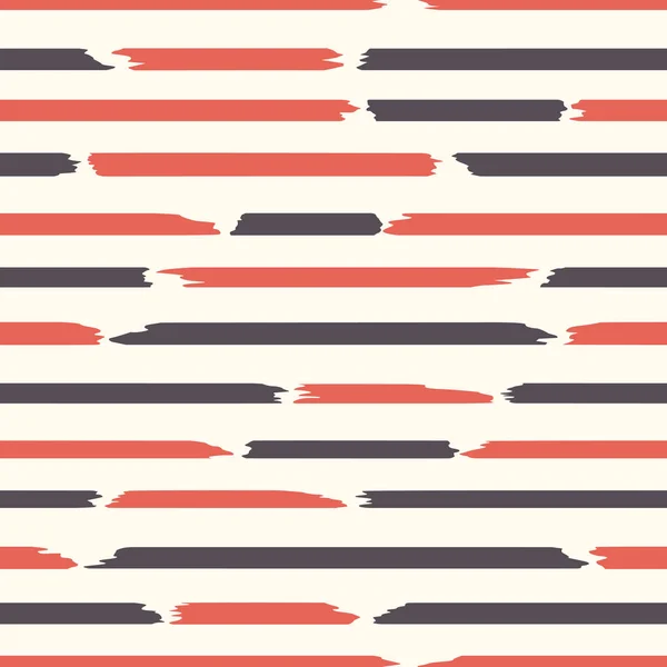 Modèle de bandes sans couture. Lignes horizontales avec effet papier déchiré et collé. Illustration vectorielle — Image vectorielle