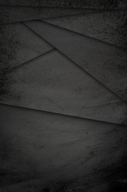 Grunge, siyah metal doku kaşıdı. Geometrik şekiller. Eski demir arka plan.