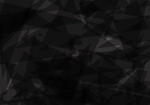 创建从三角形的黑色垃圾背景 — 图库矢量图片