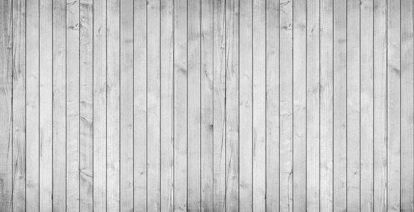 Altes weißes, graues Holzparkett, Tisch oder Fußboden. horizontale Holzstruktur mit vertikalen Planken — Stockfoto