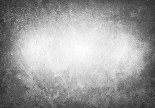 Grunge envelhecido, textura de metal cinzento riscado com círculos. Fundo de ferro velho — Fotografia de Stock