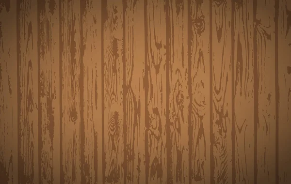 Tablones de madera marrón, superficie del piso de la mesa. Corte de tabla de cortar. Textura de madera. Ilustración vectorial . — Vector de stock