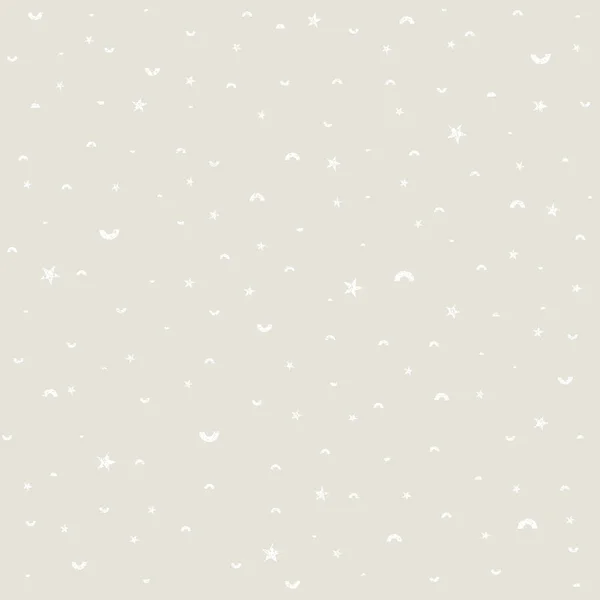 Ensemble de différentes formes blanches fissurées motif sans couture. Papier textile ou d'emballage . — Image vectorielle