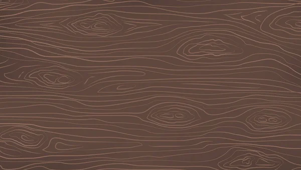 褐色水平木刻,刨花板,桌子或地板表面.木质部矢量说明 — 图库矢量图片
