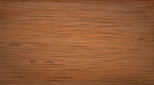 Brun horisontell träskärning, skärbräda, bord eller golvyta. Trästruktur. Vektorillustration — Stock vektor