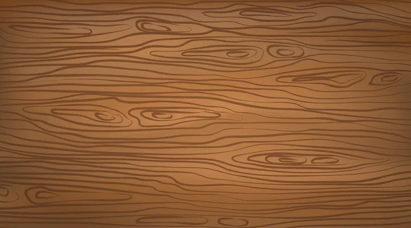 Corte horizontal marrón de madera, tabla de cortar, mesa o superficie del piso. Textura de madera. Ilustración vectorial — Archivo Imágenes Vectoriales