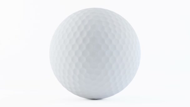Golf Ball smyčky video — Stock video