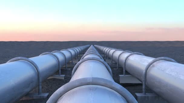 Trois pipelines Sunset Animation — Video