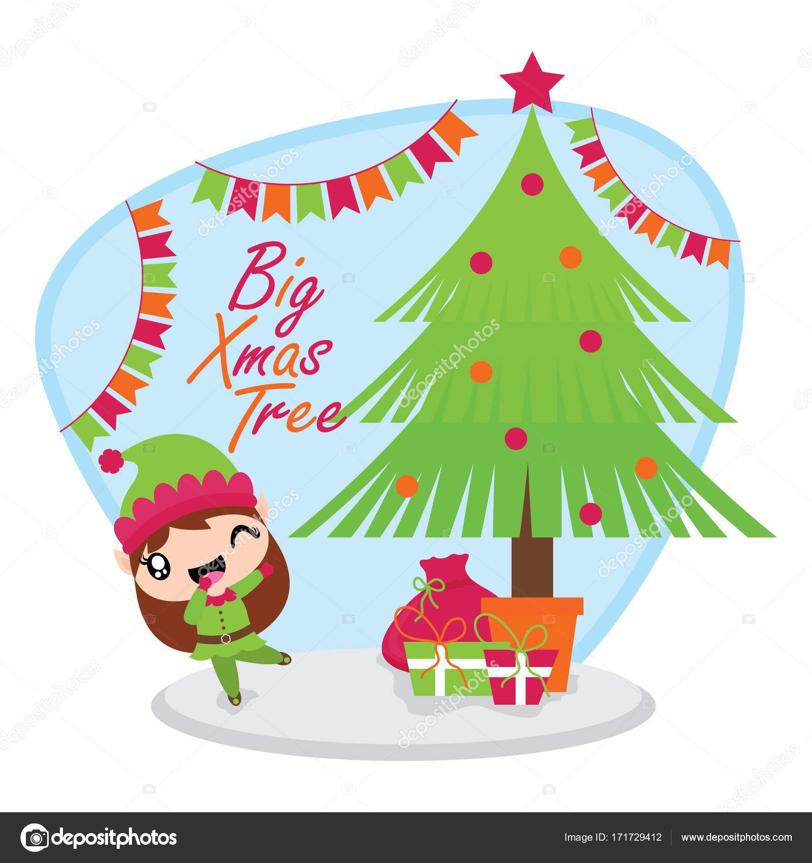 無料印刷可能クリスマス イラスト 女の子 かわいい アニメ画像