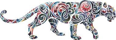 Panter, renk gradyan çözüm