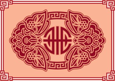 Çin Deseni - Refah Sembollü İki Kelebek, Uzun Yaşam ve Refah Tasarımı