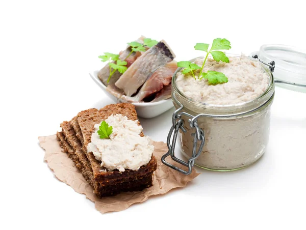 Beyaz izole ringa buradan Forshmak Yapıştır 