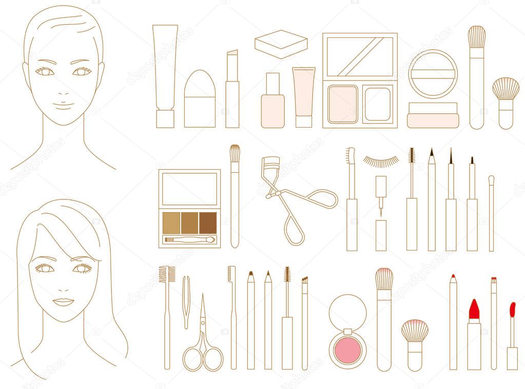 A makeup article. Cosmetics.