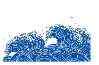 Mavi dalga, Japon style.sea.