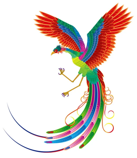 Phoenix hayali yaratık kuş